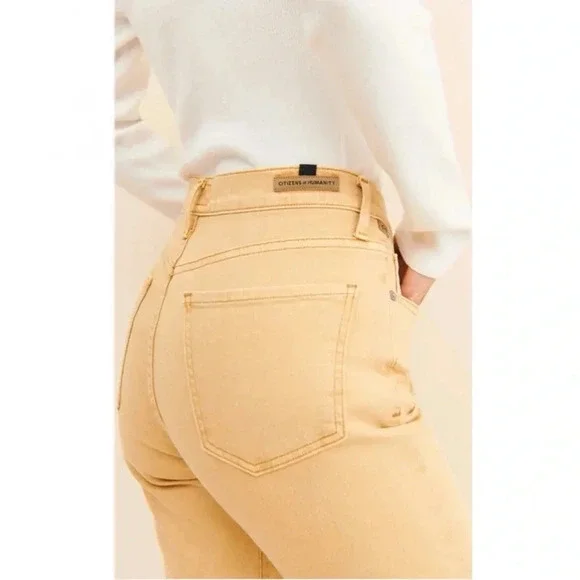 Citizens of Humanity Olivia High-Rise Slim Ankle Jeans